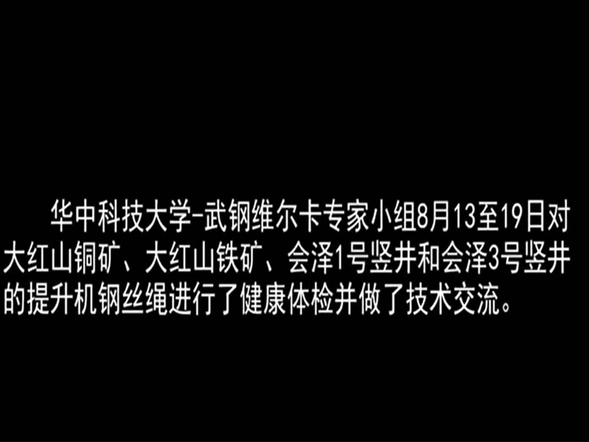 <b>专家小组对众多矿井单位提升机钢丝绳做技术交流</b>